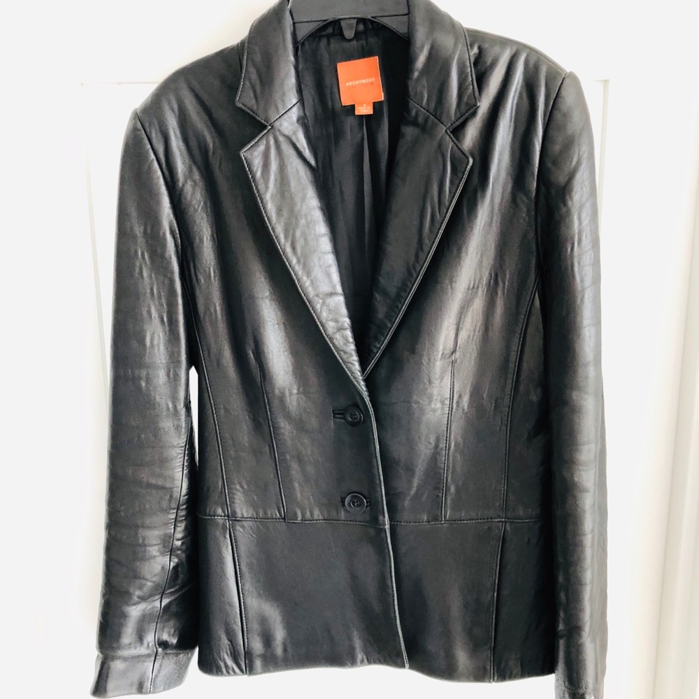 Leather jacket